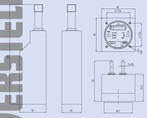 el. Propellereinstellung Kaspar (mechanisch)