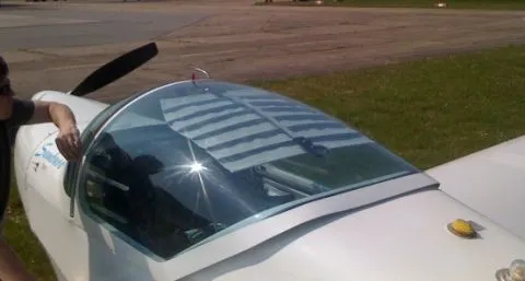 Sonnenschutz / Cockpitbeschattung