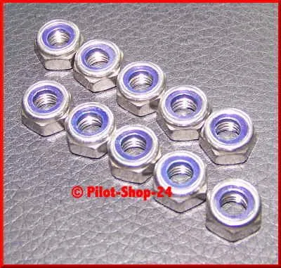 M4 Sicherheitsmuttern EDELSTAHL