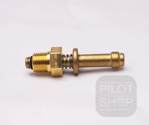 Drainventil 1/8 mit Schlauchanschlu