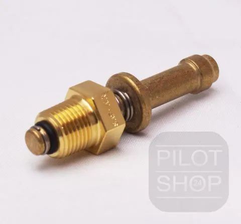 Drainventil 1/8 mit Schlauchanschlu