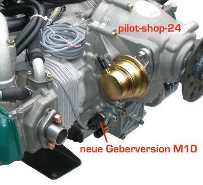 ldruckanzeige mit Farbmarkierungen fr Rotax