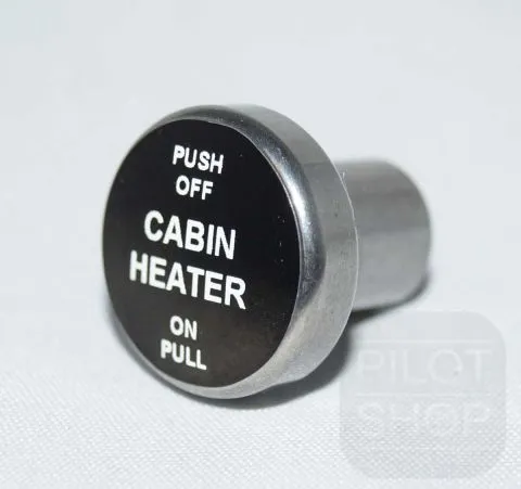 Bowdenzugbeschriftung CABIN HEATER