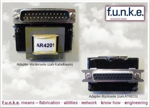 Adapter Becker AR4201 auf ATR833xx