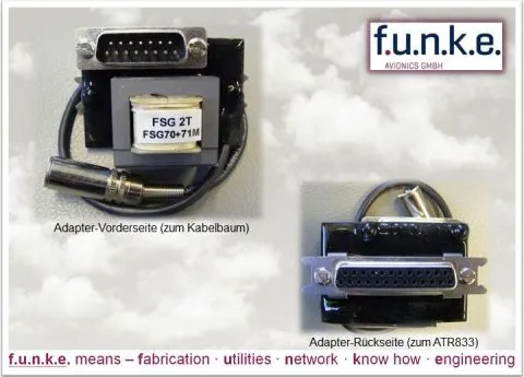 Adapter FSG 70/71 auf ATR833xx