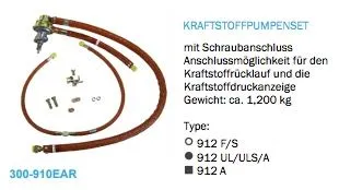 Kraftstoffpumpenset mit Schraubanschlu