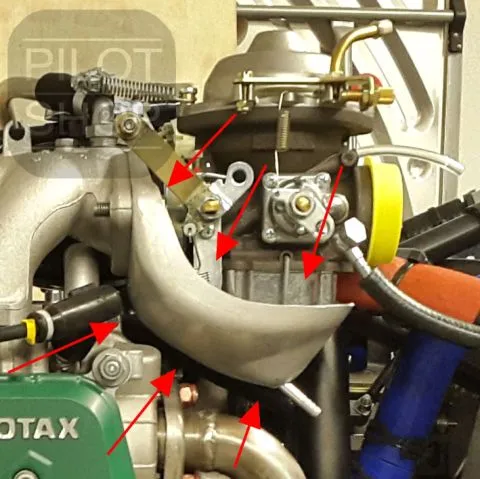 Tropftassenset fr Rotax 912