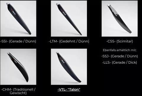 3-Blatt Verstellpropeller