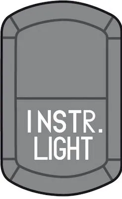 Schalter INSTR. LIGHT