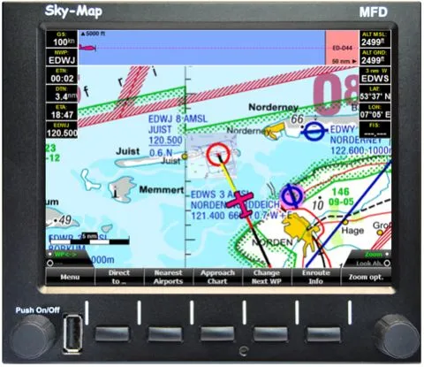 GPS Skymap MFD