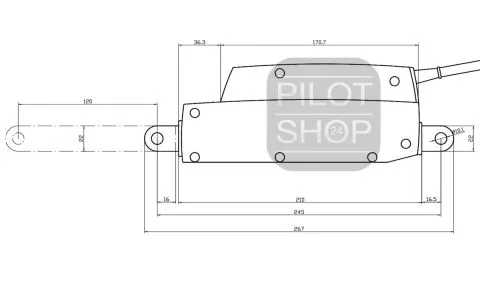 UFA-900L elektrische Landeklappenset