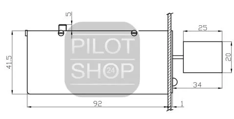UFA-900L elektrische Landeklappenset