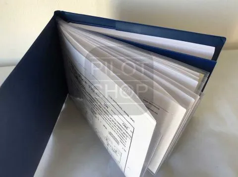 Bordbuchmappe Kunststoff