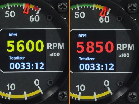 Drehzahlmesser Kanardia fr Rotax