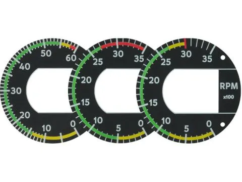 Drehzahlmesser Kanardia fr Rotax