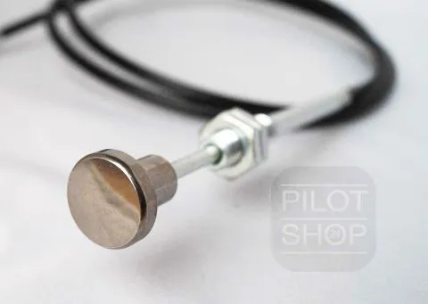 Knopf M5 PILZ Edelstahl