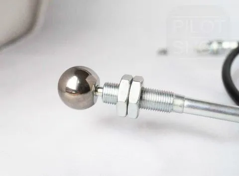 Knopf M5 KUGEL Edelstahl