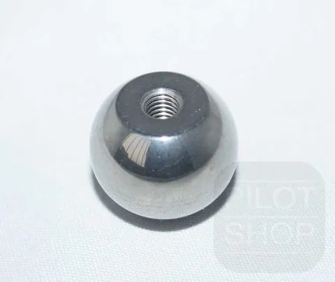 Knopf M5 KUGEL Edelstahl