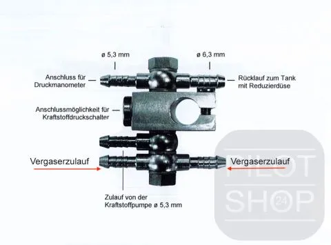 Kraftstoffverteiler PRO VAR3