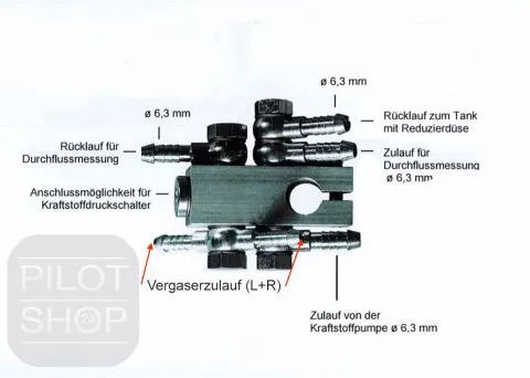 Kraftstoffverteiler PRO VAR4