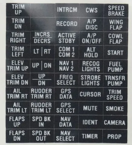 Steuerknppelgriff RAY ALLEN G405 mit PTT und 4 Funktionstasten