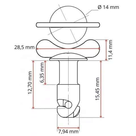 Schnellverschluss FL�GEL AJW5-50