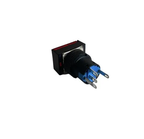 Kontrolllampe, rechteckig, blau