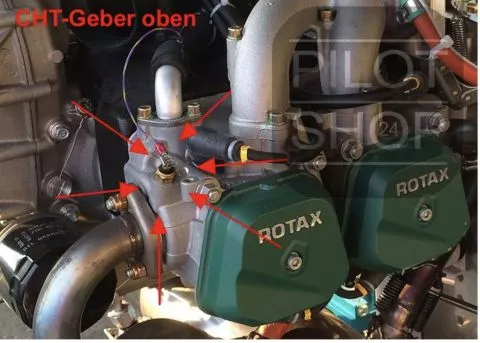 Zndkerze fr Rotax New Generation 912, 912 S, 912 iS, 914, 915, 916