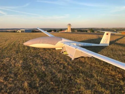Tragflchenzelt Segelflugzeug -Doppelsitzer-