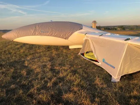 Tragflchenzelt Segelflugzeug -Doppelsitzer-