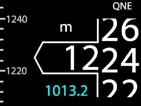 Freischaltung Hhenmesser (AIR Control Display)