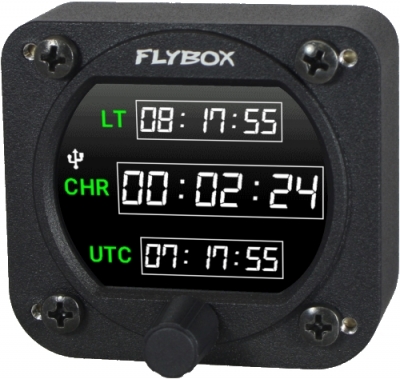 Flybox OMNIA CHRONO, Borduhr Chronometer