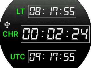 Flybox OMNIA CHRONO, Borduhr Chronometer