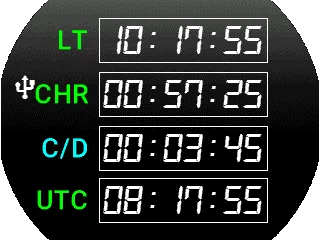 Flybox OMNIA CHRONO, Borduhr Chronometer