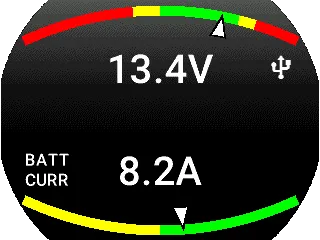 Flybox OMNIA VOLT-AMP, Voltmeter + Amperemeter