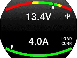 Flybox OMNIA VOLT-AMP, Voltmeter + Amperemeter