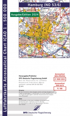 ICAO Karte Hamburg 2024
