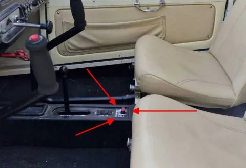 PARKING BRAKE Label