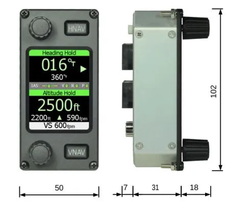 Autopilot Bedienelement