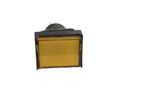 Kontrolllampe, rechteckig, gelb