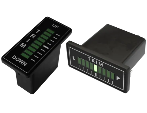 Trimmanzeige LED