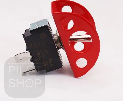 Kippschalter Schutz schwarz