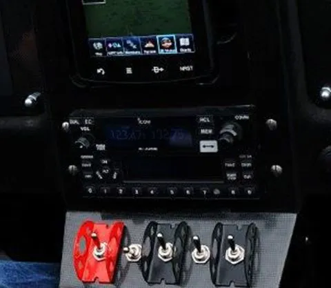 Kippschalter Schutz schwarz