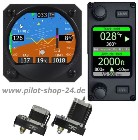 KANARDIA HORIS v2 PFD mit Autopilotelelementen