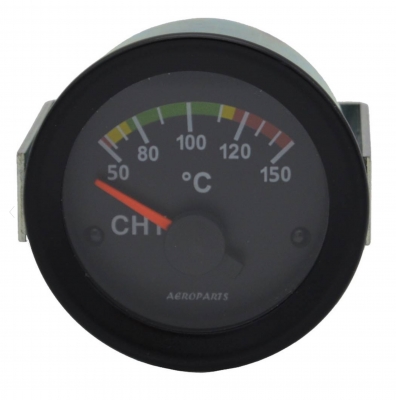 Zylinderkopftemperatur / Khlwassertemperaturanzeige 150C,  52mm