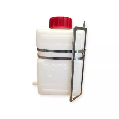 Ausgleichbeh�lter mit Halter