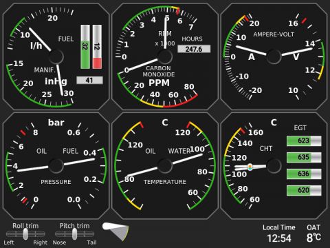 EFIS Nesis IV 7 Zoll PFD LITE