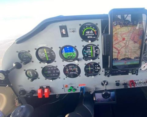 Flybox OMNIA RPM, Drehzahlmesser f�r Rotax (2-Takt)