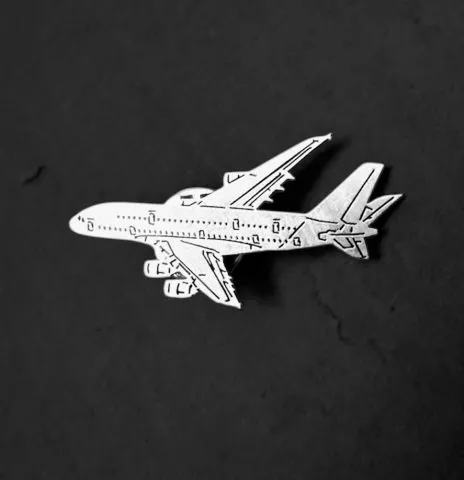 Flugzeug Pin Airbus