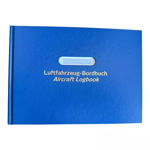 Bordbuch Motorflug deutsch/englisch EASA